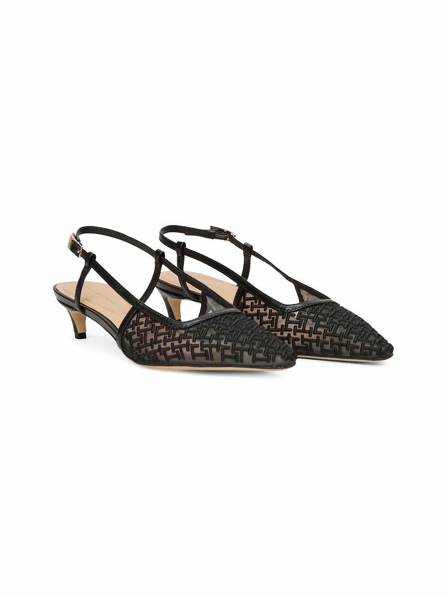 TOMMY JEANS<br>Sapatos de salto Leren