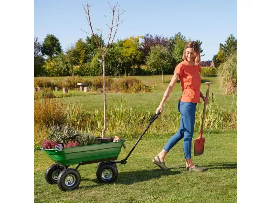 Chariot remorque de jardin 52 Litres