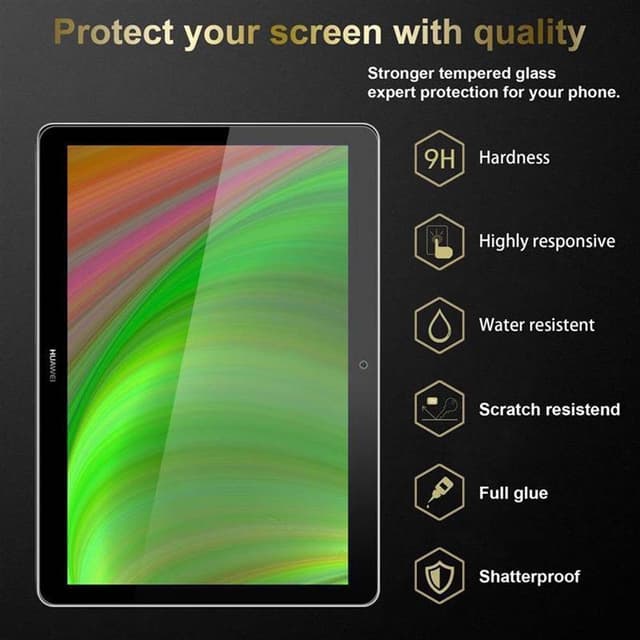 Huawei MediaPad T3 10 (9.6 tomme) 3x Skærmbeskytter