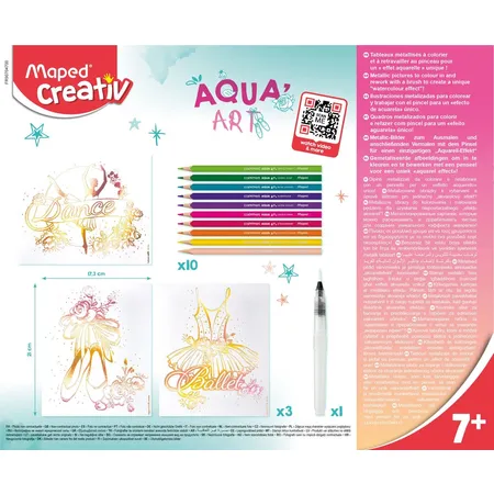 Maped Creativ Ausmal-Set AQUA'ART - Ballerina