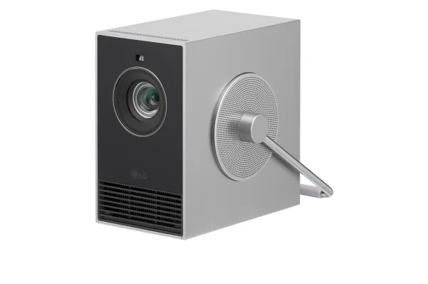 LG HU710PB Cinebeam Qube mobil laserprojektor 500 ANSI lumen