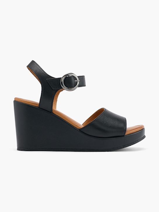 5th Avenue Sandalette Schwarz