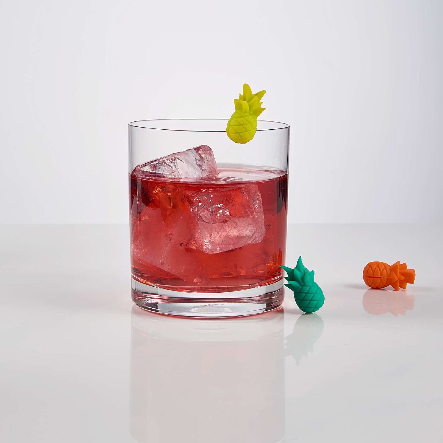 MY DRINK Glasmarker Ananas 4er-Set