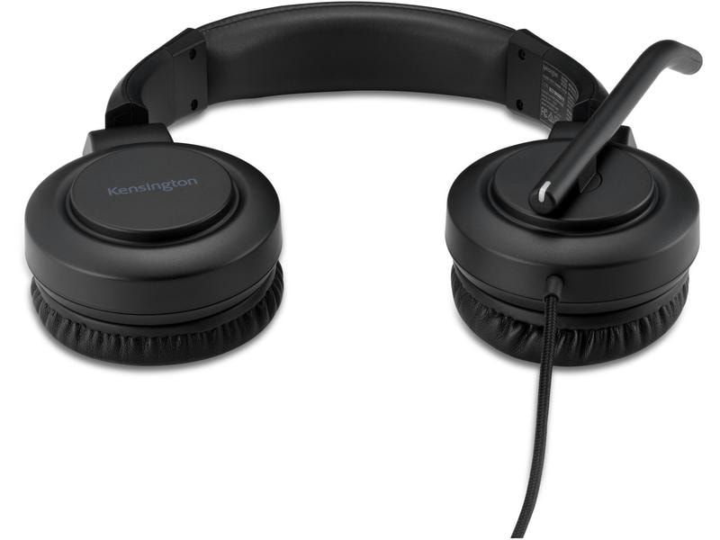 Kensington Headset H1000 USB-C Komfortabler USB-C Kopfhörer mit Mikrofon und passivem Noise-Cancelling
