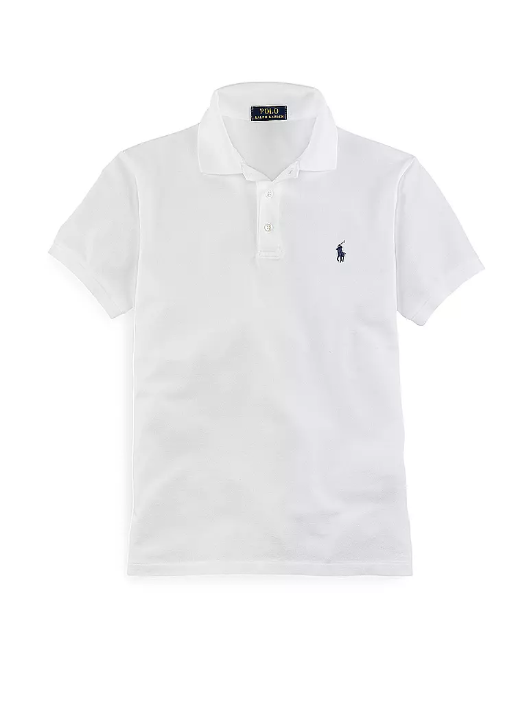 POLO RALPH LAUREN Poloshirt Slim Fit weiss