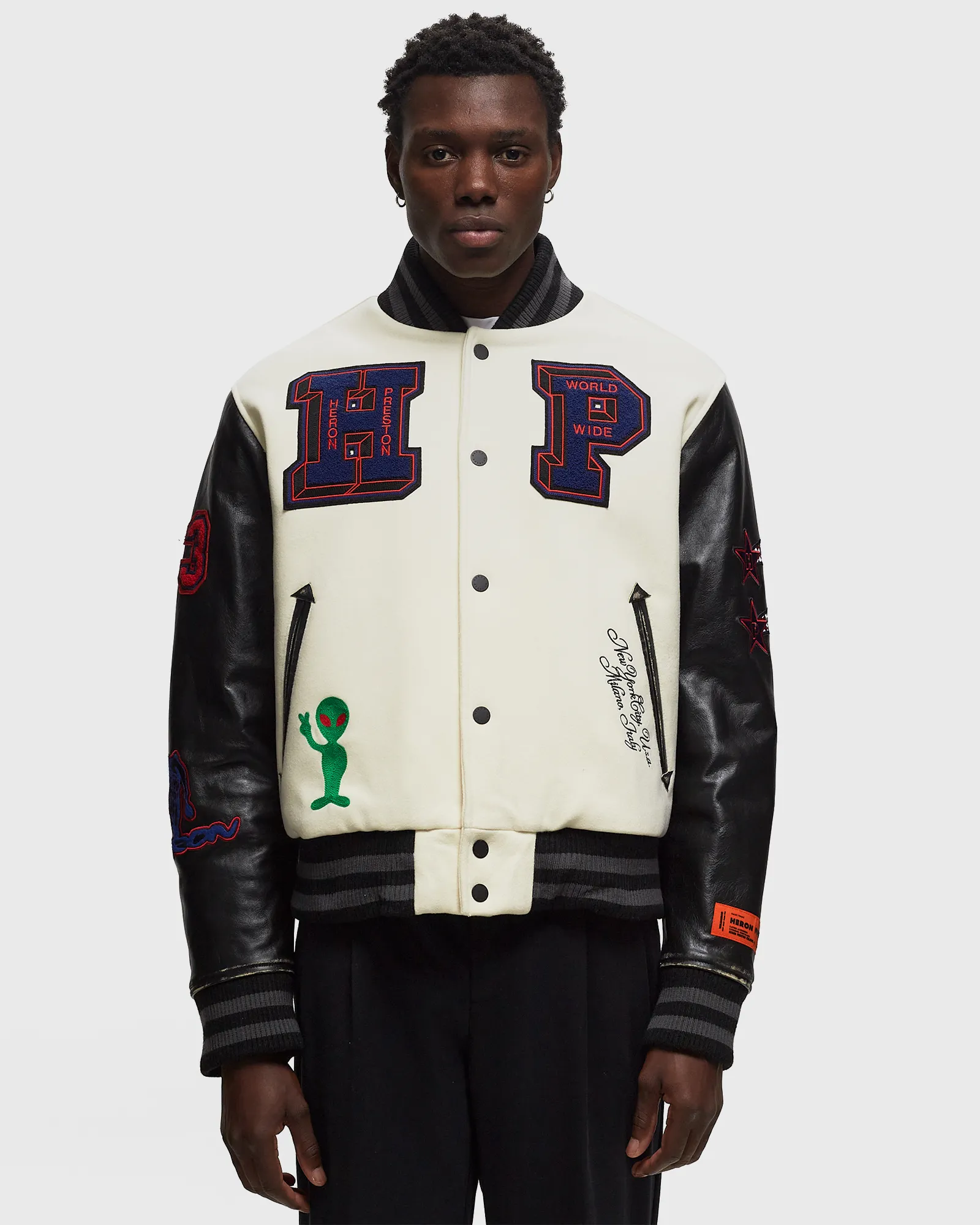 Heron Preston HP PATCHES VARSITY