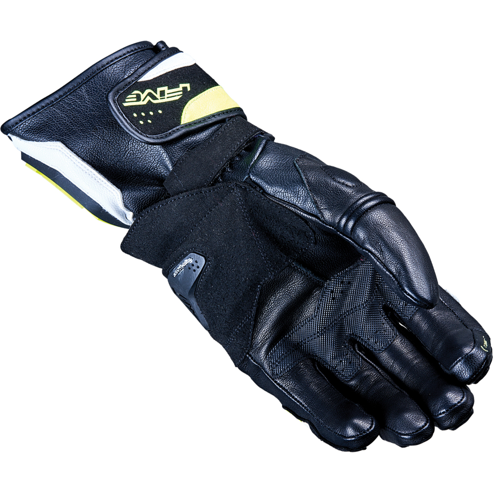 Five - Gants RFX4 Evo Noir / Blanc / Jaune fluo