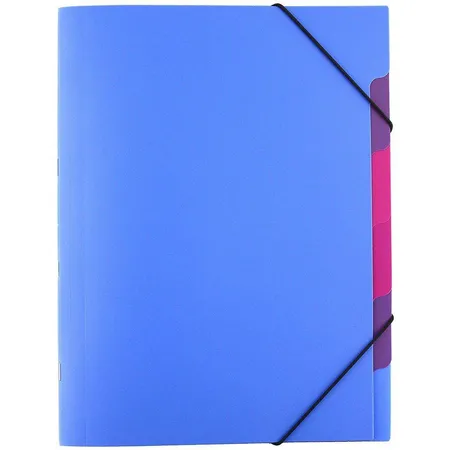Pagna Ordnungsmappe, Funky School Trend PP, 5-teilig, blau