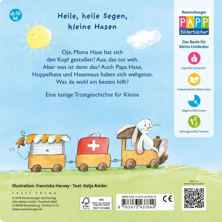Ravensburger Wenn kleine Hasen Aua haben