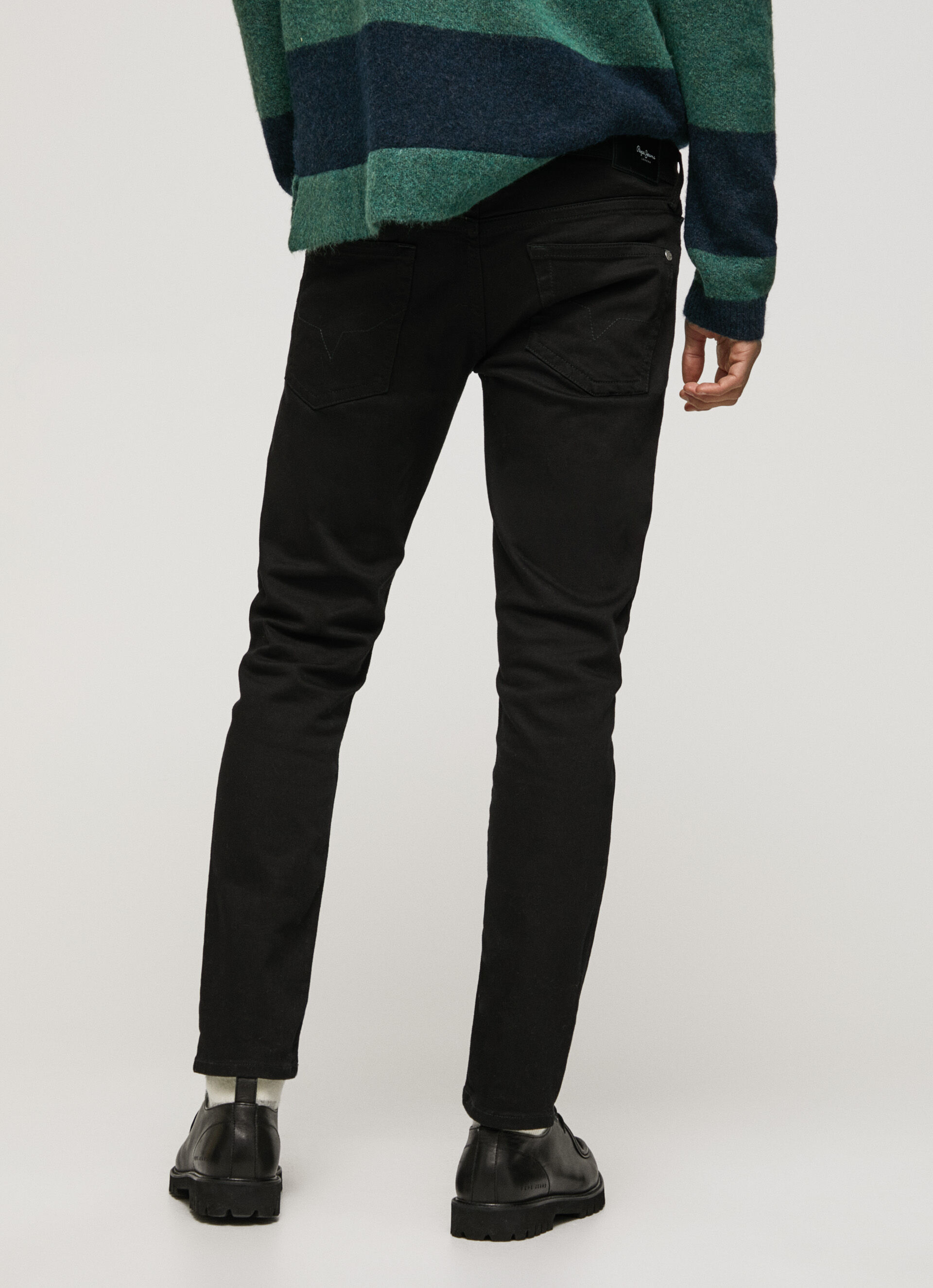 Calça jeans Hatch Fit Slim com cintura baixa - jeans