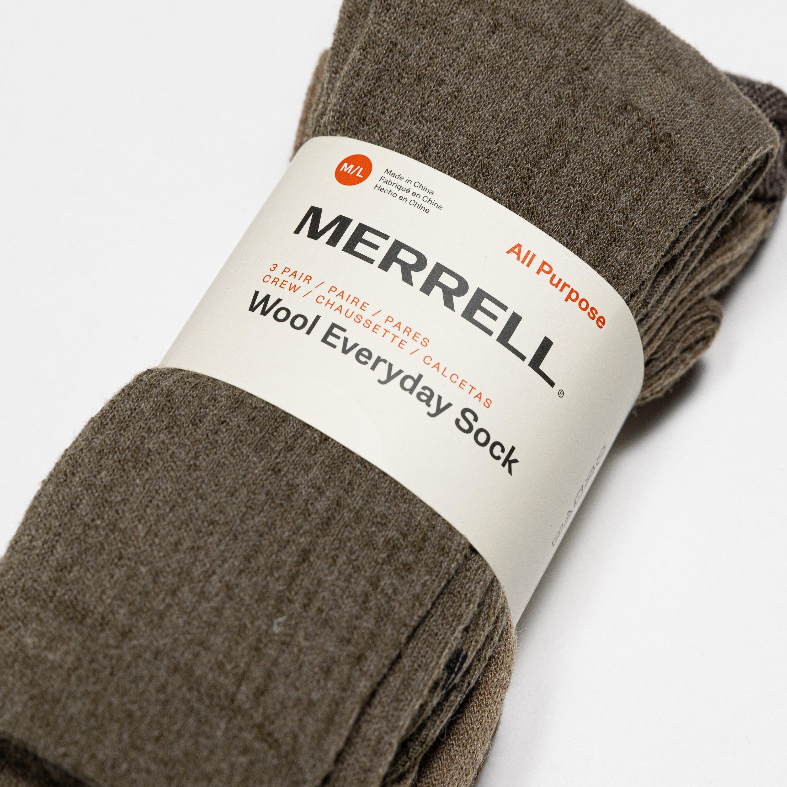 Merrell Wool Everyday Crew 3Pk