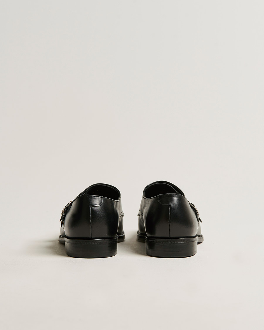 Loake 1880 Cannon Monkstrap Black Calf