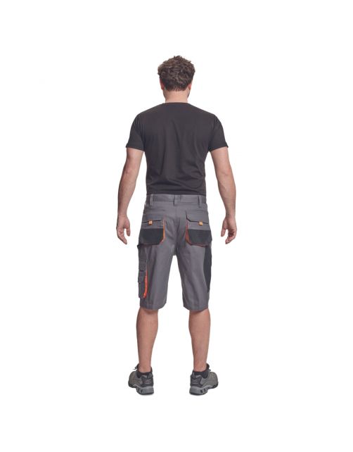 Cerva Werkshort Carl Grijs - Werkkleding