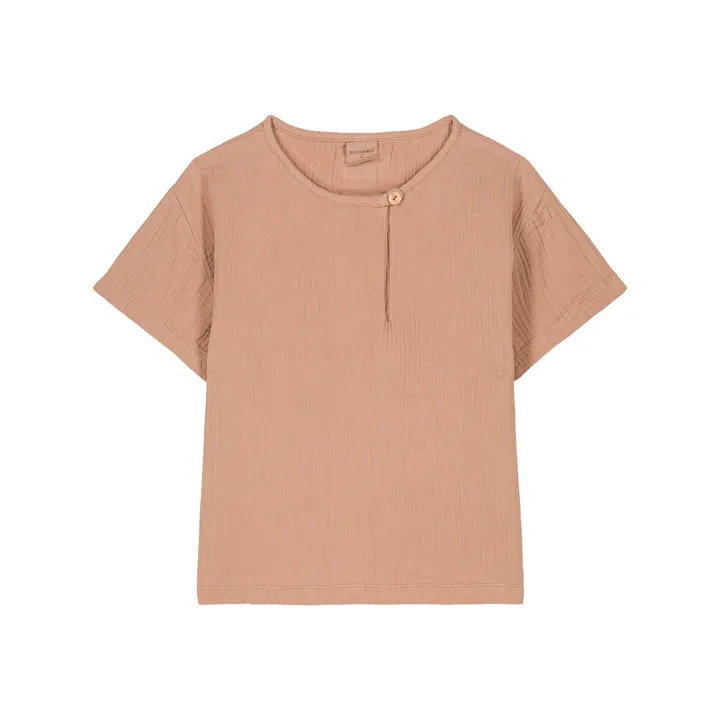 Studio Bohème T-shirt Orso Gaze de Coton | Vieux Rose