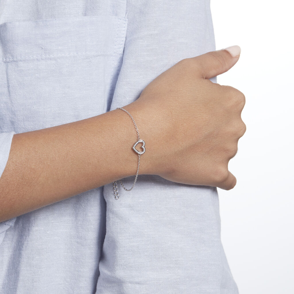 Bracelet Quintin Argent Oxyde De Zirconium