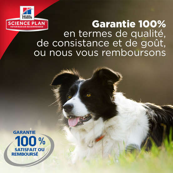 Croquettes chien sénior de grande taille au poulet - 18 kg