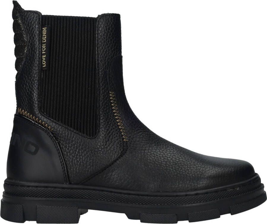 Vingino Jodie Chelsea boots Enkellaarsjes Meisjes Zwart