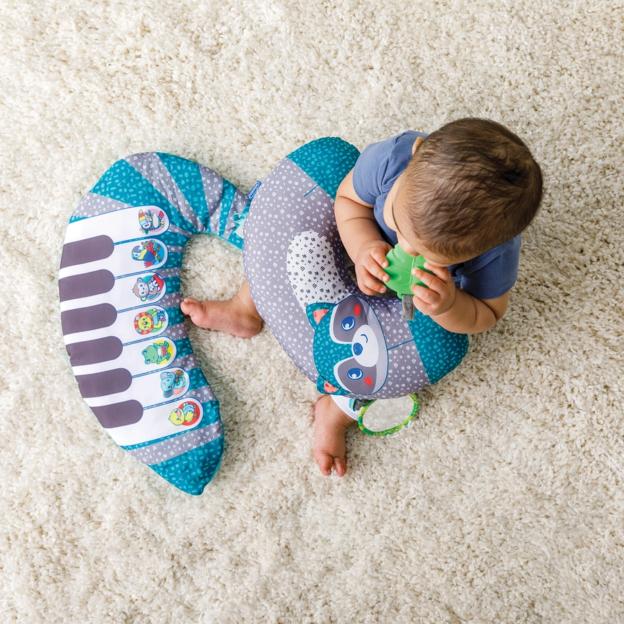 Infantino 3-in-1 Kissen zur Unterstützung der Bauchlage mit Piano