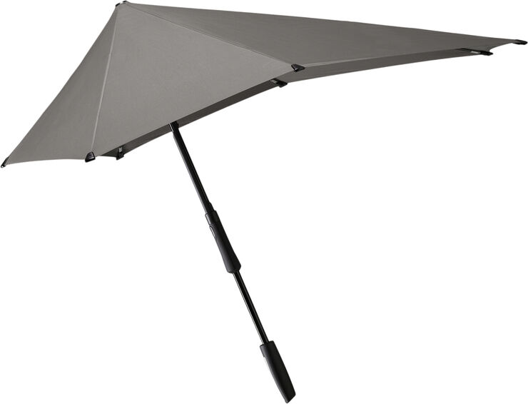 Senz Senz Large stick storm umbrella silk grey Silk grey