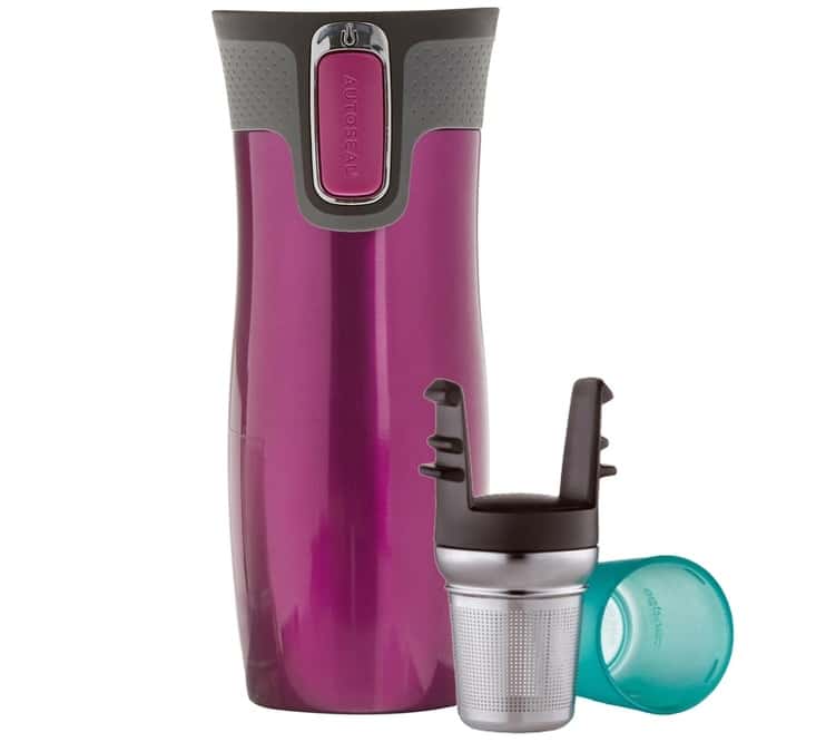 Mug isotherme Westloop Raspberry 47 cl + infuseur à thé - CONTIGO