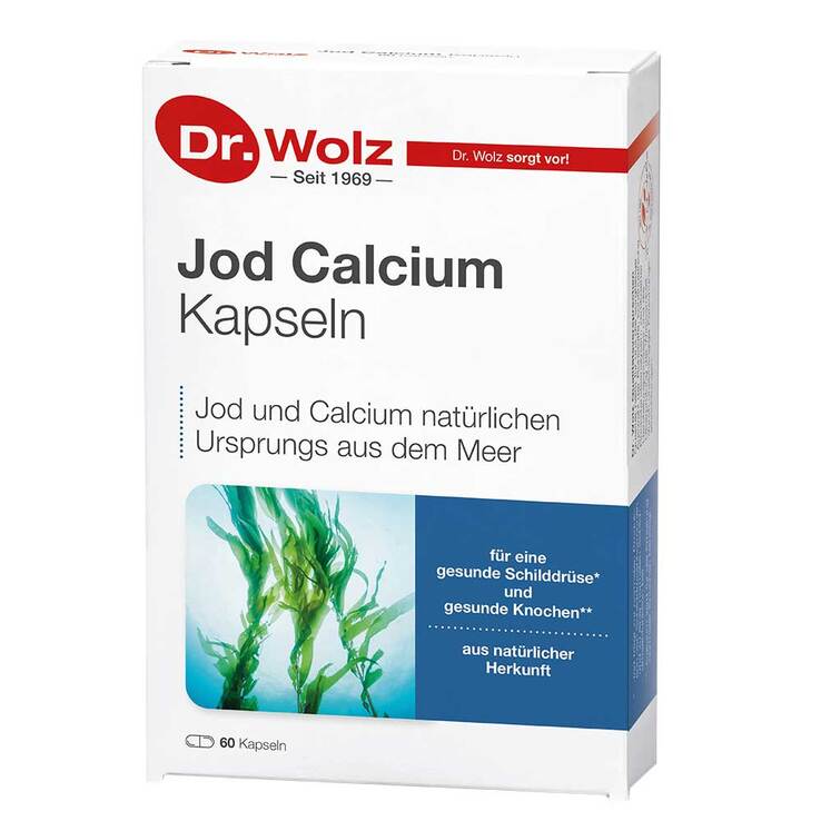 Jod Calcium Kapseln Dr. Wolz, 60 St