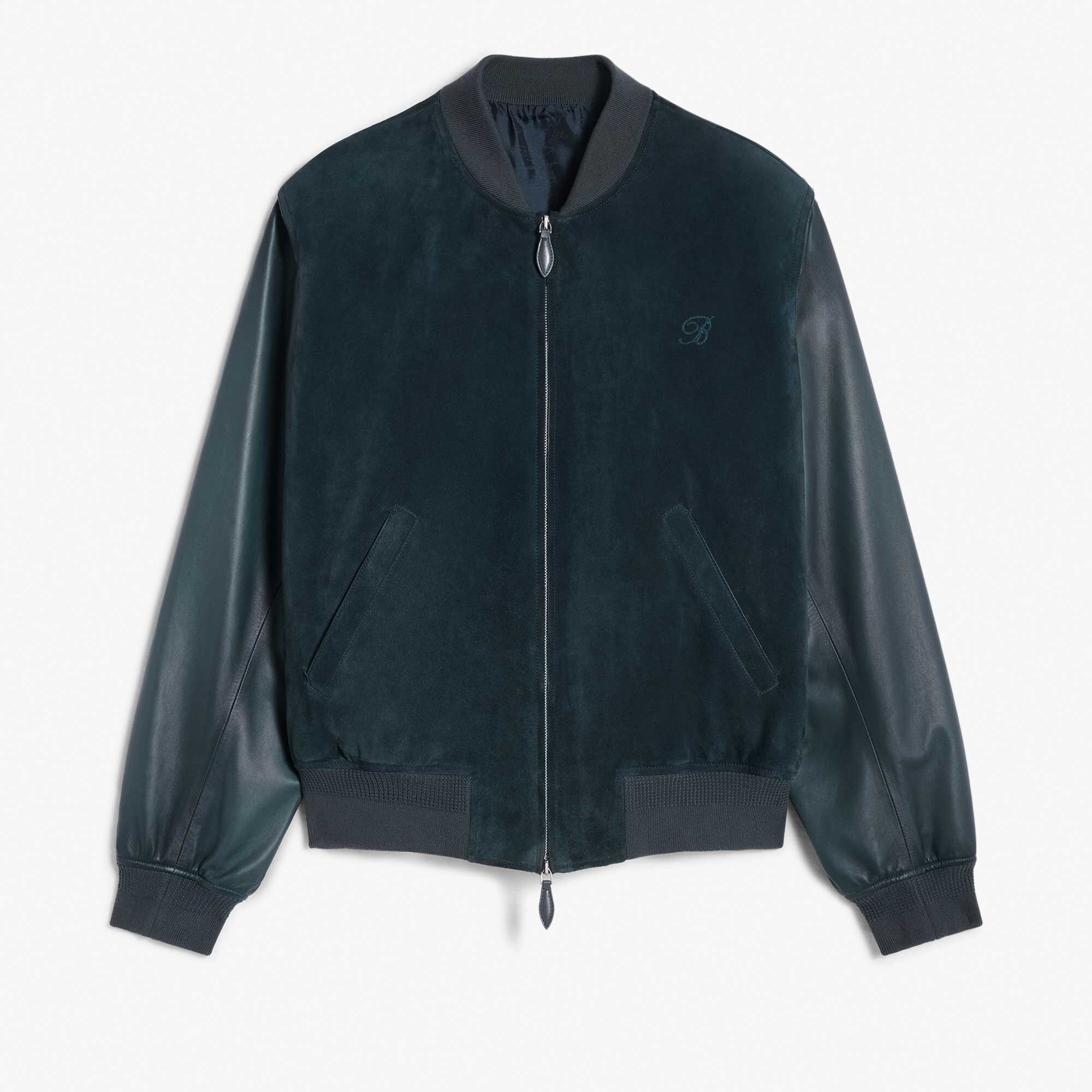 Bombers En Cuir Mixte