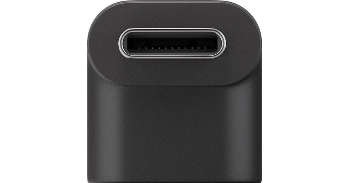 goobayAdapter USB-C aansluiting > USB-C stekker, 90°  (Zwart)