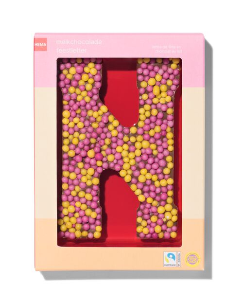 lettre en chocolat au lait N 135 g