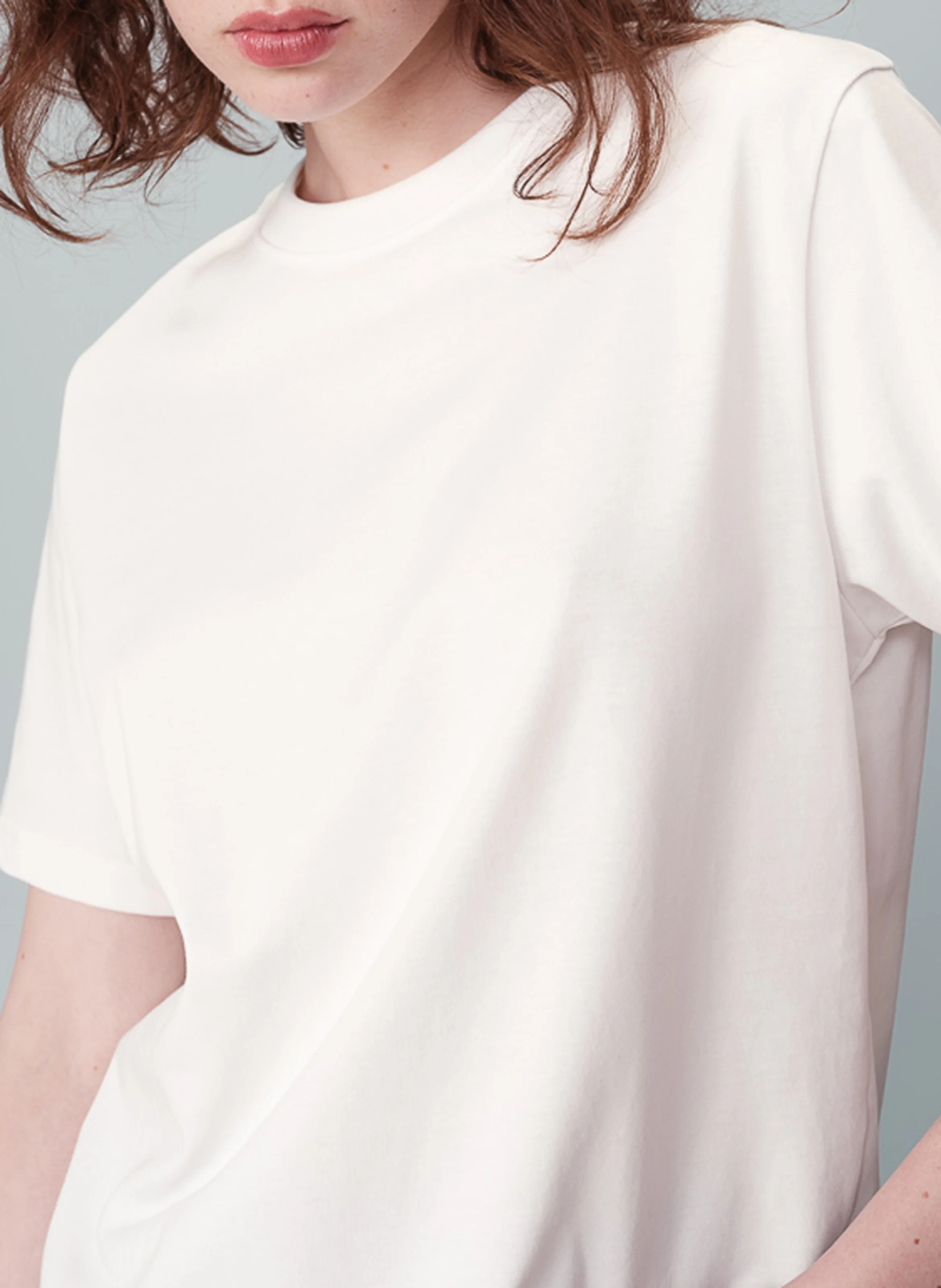 NEVENA - Tee-shirt oversize en coton | Beige