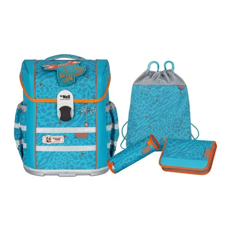 McNeill Ergo Mac Schulranzenset Orange, 4-teilig