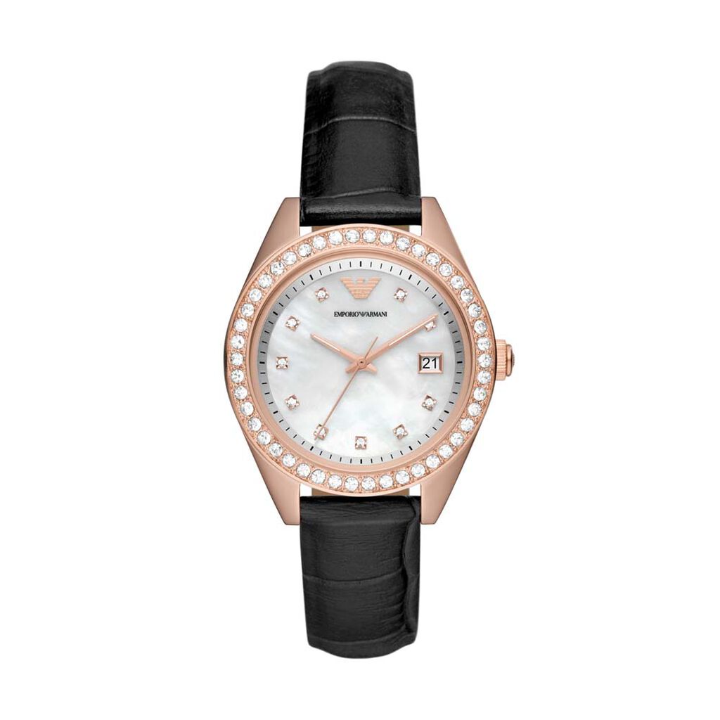 Montre Emporio Armani Blanc