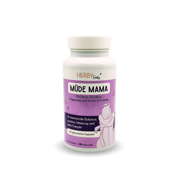 Müde Mama Kapseln bei Stress und Übermüdung