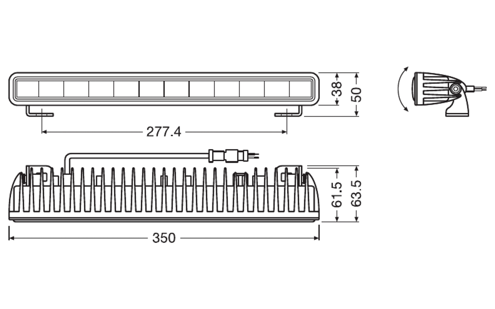 Osram LEDriving LIGHTBAR SX300-CB Zusatzscheinwerfer