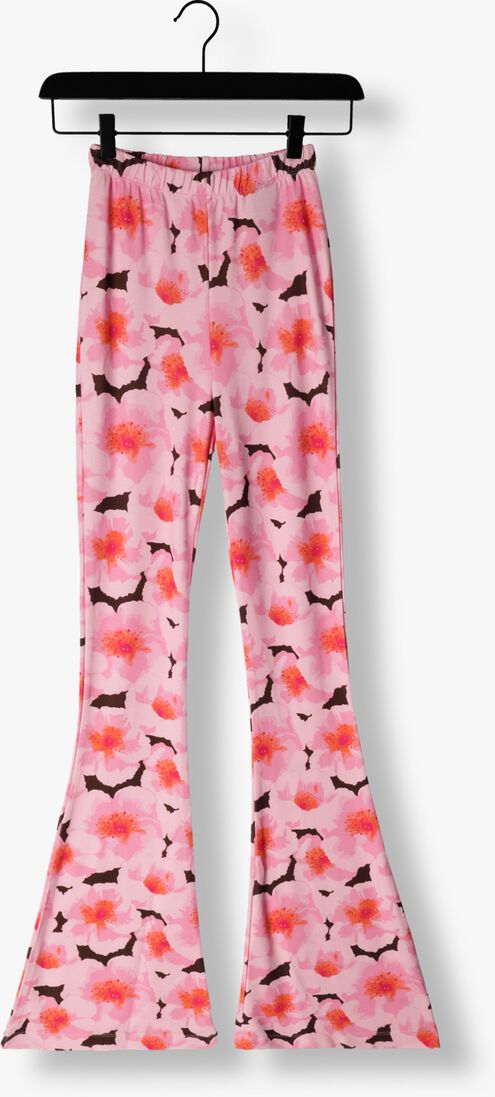 CATWALK JUNKIE roze catwalk junkie flared broek tr peony