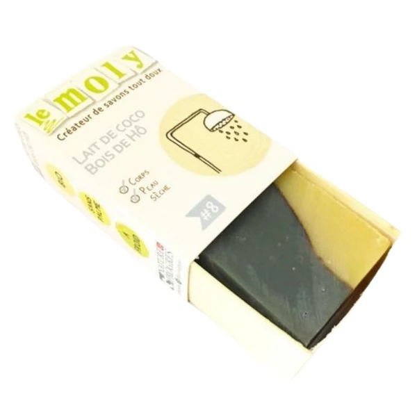 Le Moly Savon Lait de Coco Bois de Hô - Peau Sèche 100g