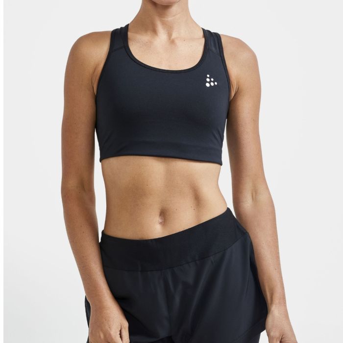 Craft Dame BH Training Bra Classic Sort