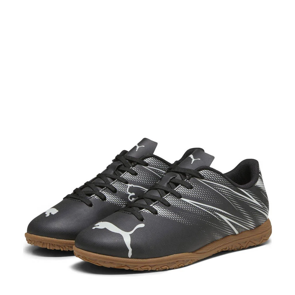 Puma Attacanto IT Jrzaalsportschoenen zwart/zilver