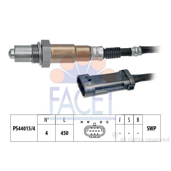 Facet Sonda Lambda - 10.7594