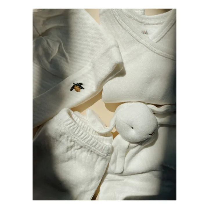 Konges Sløjd Lot Naissance Sui Coton Bio | Blanc
