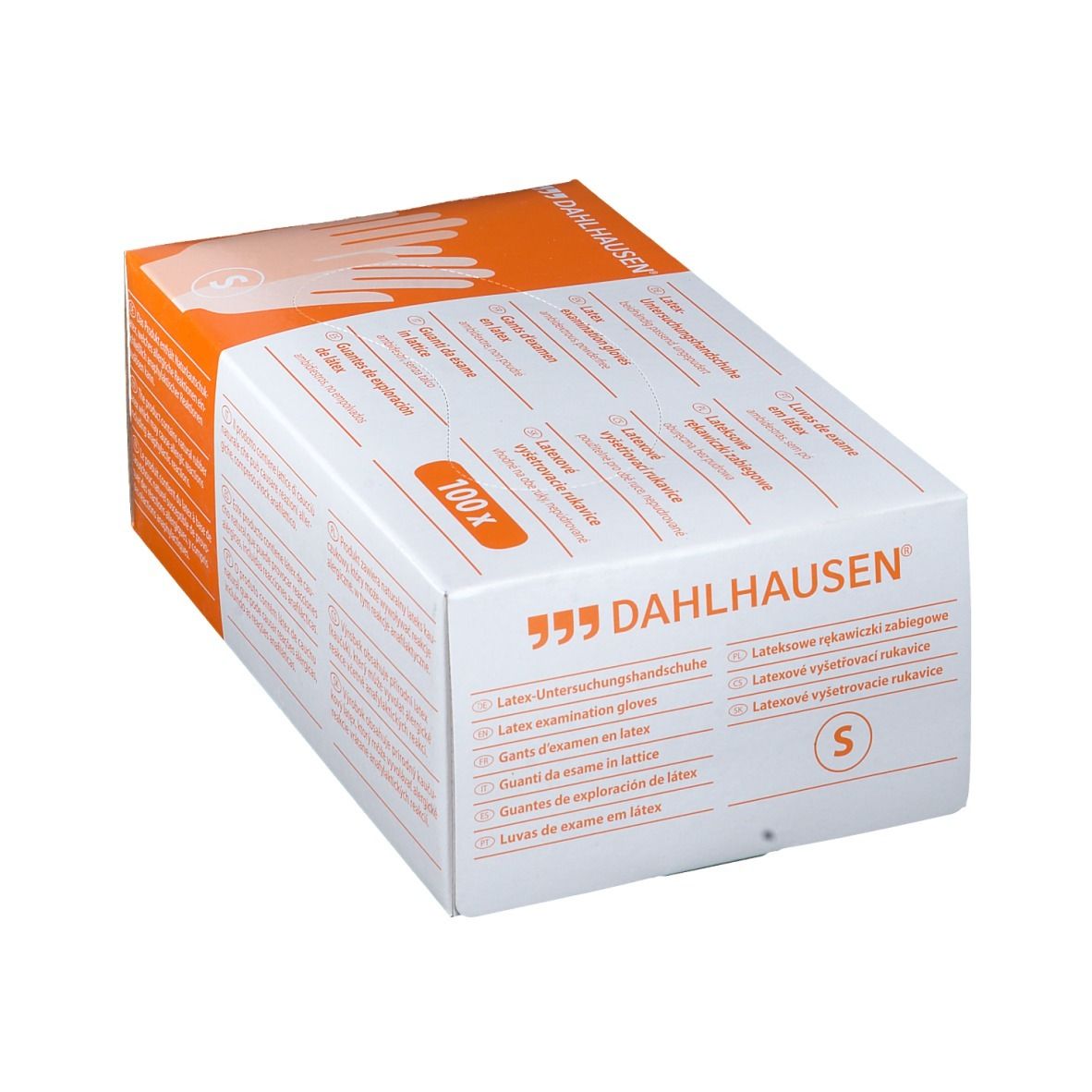 Handschuhe Latex ungepudert Gr. S