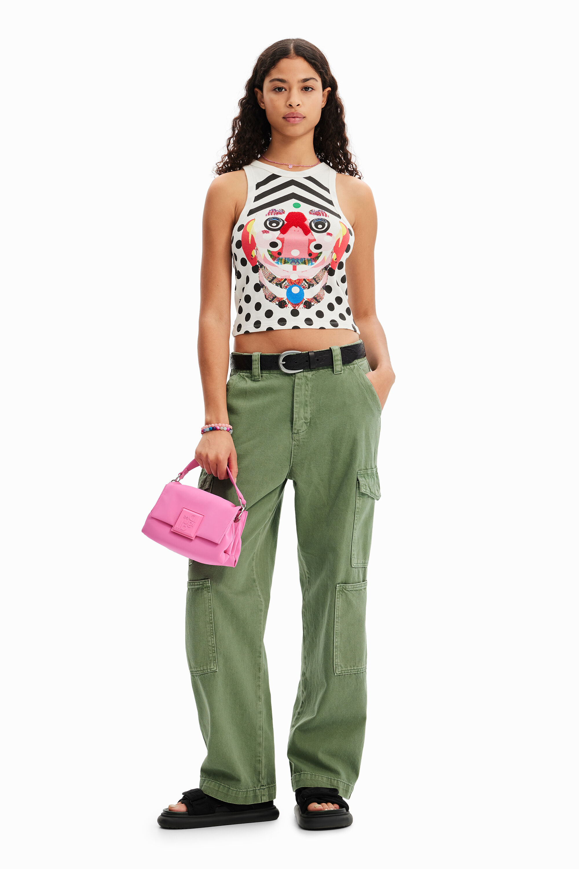 T-shirt pois M. Christian Lacroix