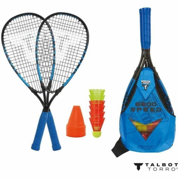 Badminton Racket Schildkröt Svart/Blå