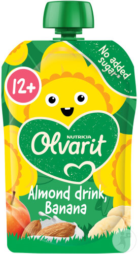 Olvarit Smoothie 12m+ Amande Banane Pomme 100g