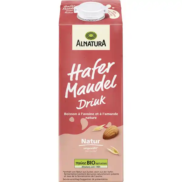 Bio Hafer Mandel Drink ungesüßt