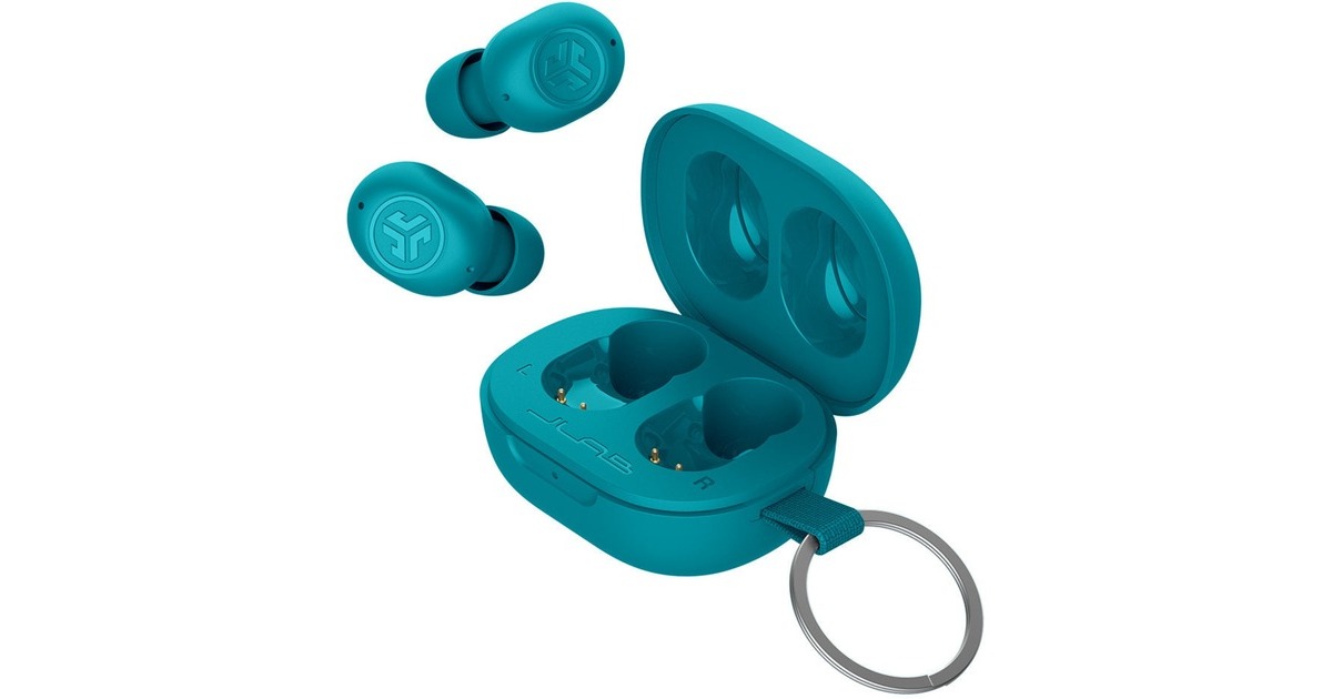 JLabJbuds Mini Wireless headphones in-ear oortjes  (Blauwgroen, Bluetooth 5.3)