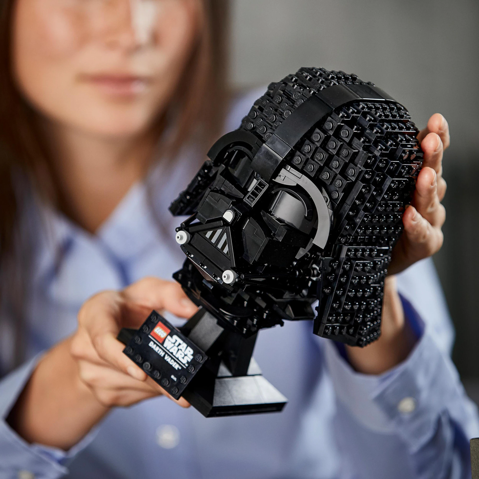 LEGO Konstruktionsspielzeug Star Wars Darth Vader Helm