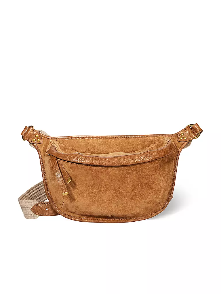 JEROME DREYFUSS Ledertasche - Gürteltasche STAN BANANE braun