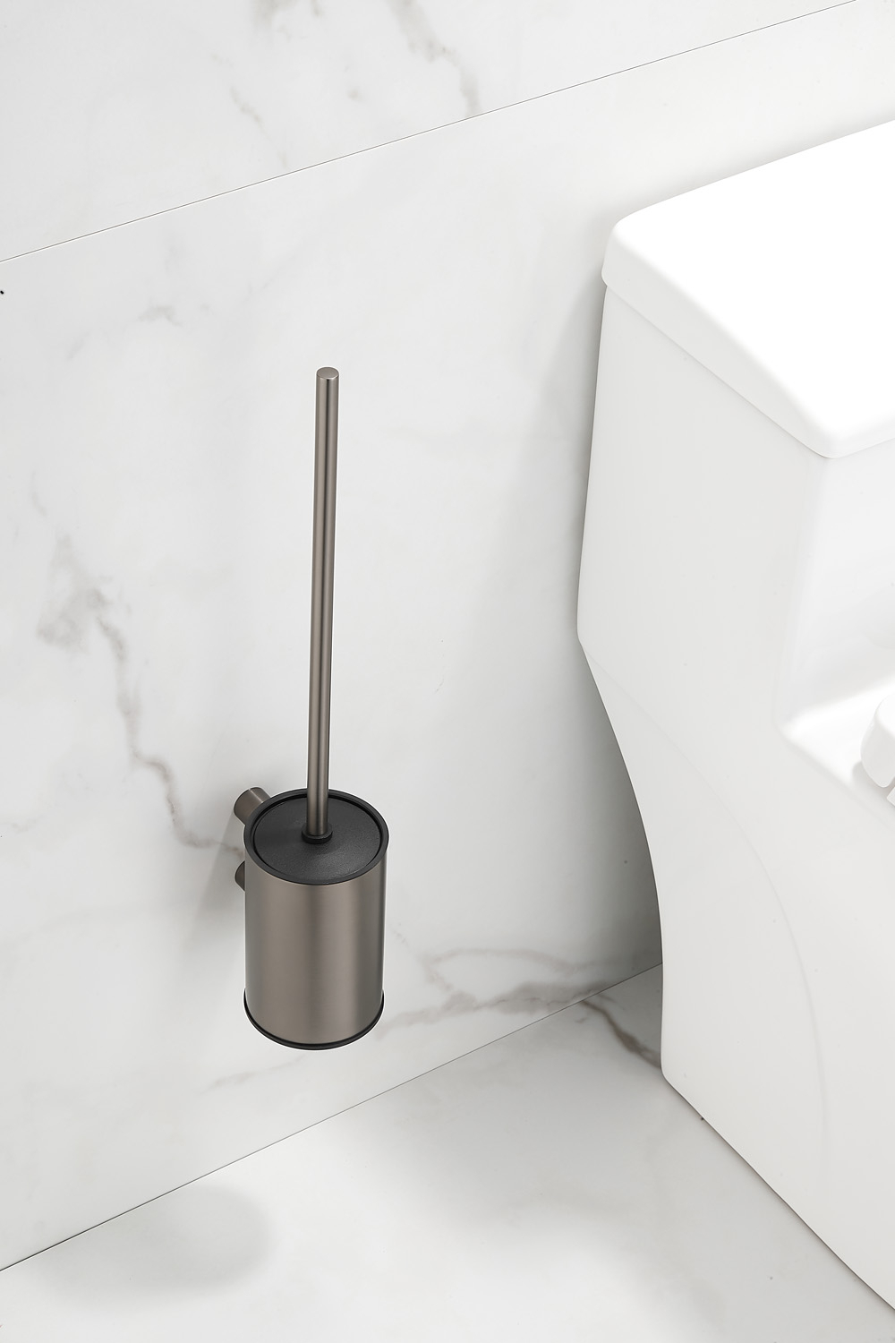 Saniclear Academy toiletborstel verouderd ijzer - gunmetal