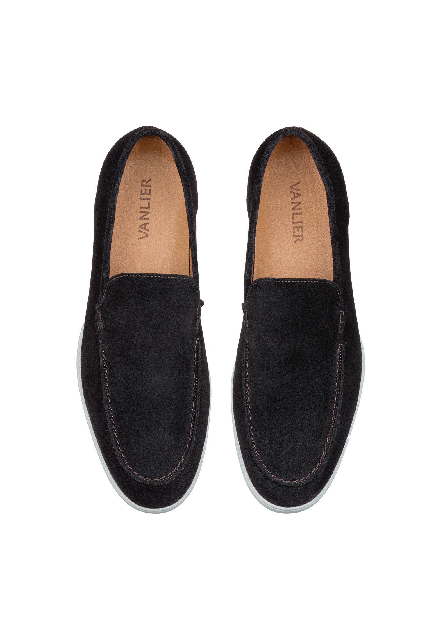 Testa di Moro bruin suède Ascona loafer
