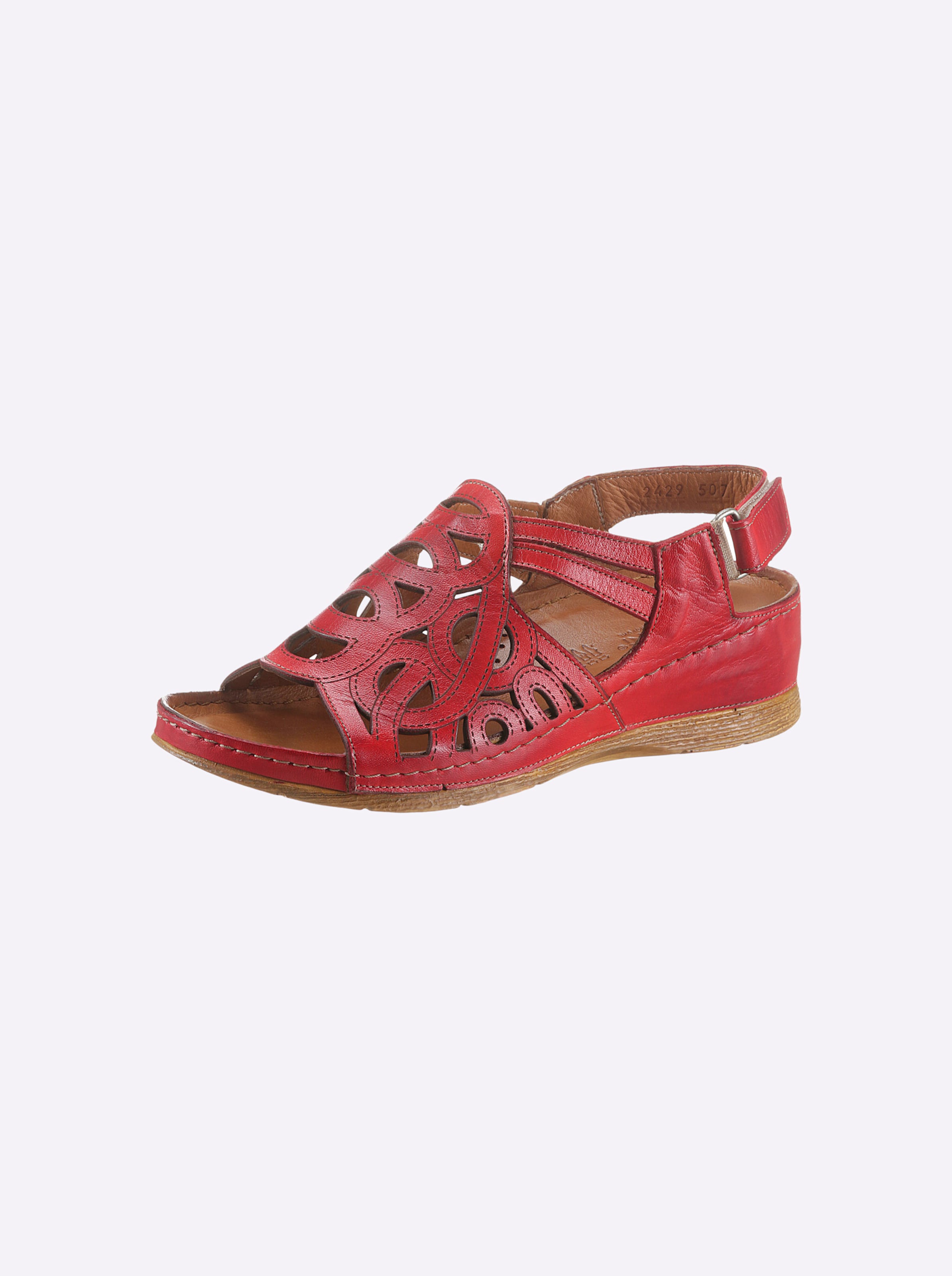 Gemini Sandalette in rot